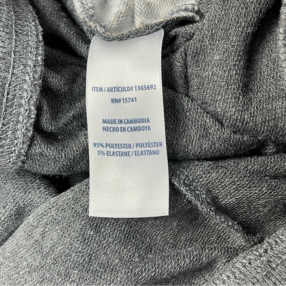 SPLENDID loungewear sweatpants gray with leopard animal print stripe, size S - Picture 11 of 14